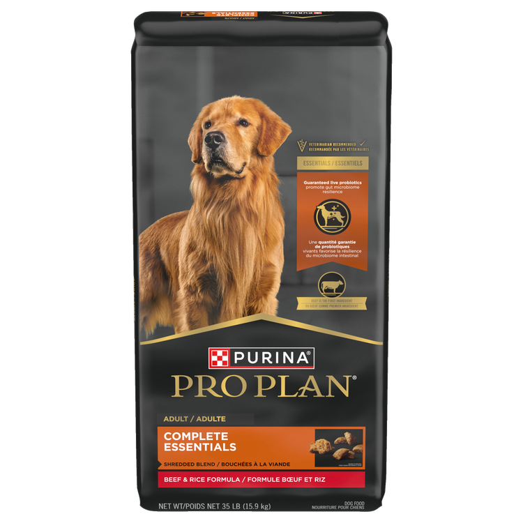 Pro Plan® Adult Complete Essentials Shredded Blend Beef & Rice Dry Dog Food