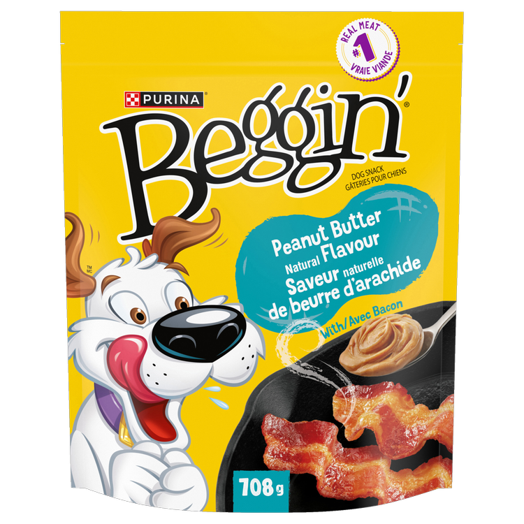 Beggin’® Peanut Butter Flavour Dog Snacks