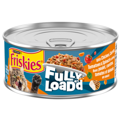 Friskies® Fully Load’d™ with Chicken, Carrot, Tomato & Spinach in Gravy