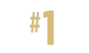 #1 gold icon