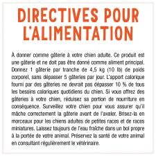 Directives pour l'alimentation