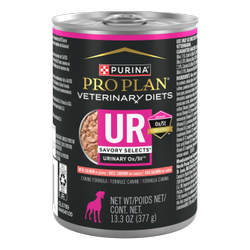 Pro Plan Veterinary Diets® UR Savory Selects Urinary® Support Dog Food Ox/St™ With Salmon in Gravy